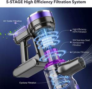   เครื่องดูดฝุ่นไร้สายแบบแท่งอัจฉริยะ สำหรับทำความสะอาดพรมในบ้าน ใช้แบตเตอรี่ ฟังก์ชั่นดูดฝุ่นแบบแห้ง - Product Image 6