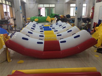 Jeux aquatiques flottants pour enfants, jouet pour jeu d'eau, planche à thé gonflable