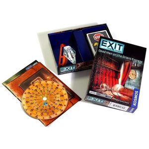 Impression couleur personnalisée du jeu <span class=keywords><strong>de</strong></span> cartes EXIT GAME, jeu d'évasion familial - Product Image 2