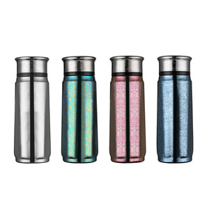 Pure <b>Titanium</b> Insulated Water Bottle 500Ml Lightweight Portable Thermos For Outdoor Car Office Use Gift Box Packaging - Product Image 5