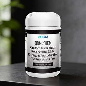 Capsules de racine de maca CAXIN personnalisées pour complément énergétique masculin adulte, à base d'extrait de maca noire naturelle pour la santé reproductive - Product Image 3