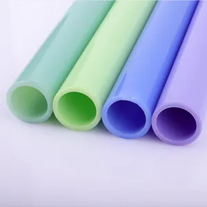Häufig verwendete 1220mm 1440mm 1500mm farbige Boro silikat glasröhren Glasstab sind bequem für den Transport von Rohstoffen