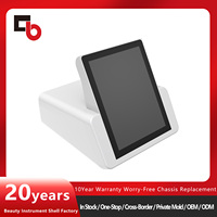 Boîtier de machine de beauté en ABS pour dispositif médical portable avec personnalisation des trous et des étiquettes