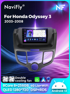 NaviFly NF Date Android Touch Sceeen 360 Panoramique pour Honda <span class=keywords><strong>Odyssey</strong></span> 3 2003-2008 Prise en charge de la fenêtre flottante Android Auto - Product Image 3