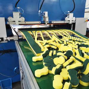 Tự động thủy lực Báo Chí bọt làm sạch miếng bọt biển chết máy cắt miếng bọt biển - Product Image 1