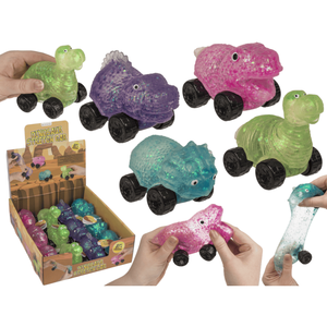 รถยืด, ไดโนเสาร์, 11x7ซม. - Product Image 1