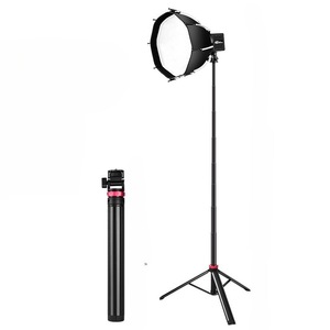 Kdbao 2m Support de Téléphone Portable Rétractable en Alliage d'Aluminium, Trépied Portable pour Lampe COB et Perche à Selfie - Product Image 1