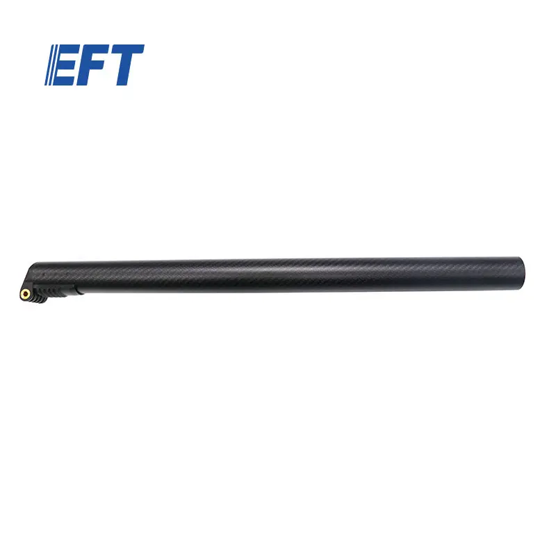 1pcs EFT Espalhando Peças Fibra De Carbono Zangão Braço Dobrável 40x37x570mm Para E620P UAV Agrícola Peças Reparação Quadro