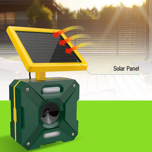 Répulsif de <span class=keywords><strong>singe</strong></span> d'extérieur imperméable à énergie solaire dispositif de peur d'animaux pigeons chien cerf oiseau répulsif ultrasonique pour chat - Product Image 5