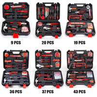 NEW2025 144 pièces Ensembles d'outils de quincaillerie/boîte à outils Ensemble d'outils électriques de menuiserie Entretien manuel Ensemble de fabricants en gros M291