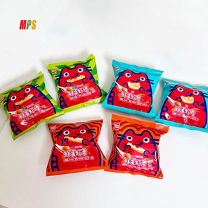 Haccp/brc ได้รับการรับรองกรอบกุ้งคั่วรสกุ้งแครกเกอร์ขนมรสชาติที่แตกต่างกันกุ้งชิป - Product Image 3