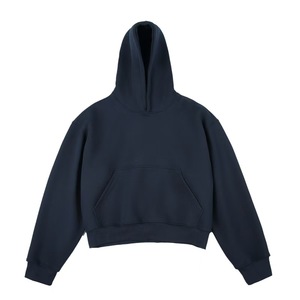 Nouveau produit Explosion Sweats à capuche <span class=keywords><strong>Techwear</strong></span> 500G en coton lourd, <span class=keywords><strong>sweat</strong></span>-shirts courts et amples pour hommes, <span class=keywords><strong>sweat</strong></span>-shirt américain de style streetwear 33 - Product Image 5