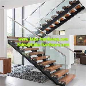 Solución de un escalón para escalera completa interior Incluye dibujo de tienda/escalón/larguero/barandilla/etc. Escalera de diseño moderno - Product Image 5