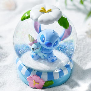 Sfera di Cristallo Decorativa a Tema 'Sweet Embrace', Confezione Originale in Scatola Colorata - Product Image 4