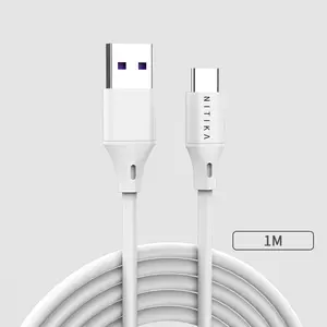 NITIKA 6a Charging Cable Type C Fully Compatible With Supper Charge VOOC Dash For Huawei Xiaomi 1+ ect