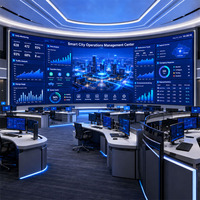 Pantalla LED de Alta Definición para Interiores R&E, Video Wall P2.5/P2 con Brillo de 500cd y 1 Año de Garantía