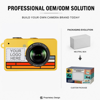 Mini cámara de video portátil 1080P, grabadora de bolsillo con pantalla IPS, ligera, regalo para estudiantes, vlogs, pasatiempos, viajes