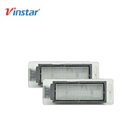 Vinstar 18 SMD 12V A MENÉ LA Lumière De Plaque D'immatriculation CTS XTS SRX Voiture Lampe LED Étanche avec Canbus pour Cadillac