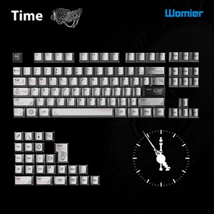 Kim loại bạc nhôm <span class=keywords><strong>Keycaps</strong></span> cho bàn phím cơ khí 68/75 sản xuất của Loại sản phẩm - Product Image 2