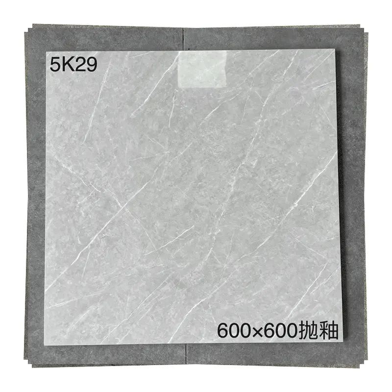 600x600 Marble Polished Ceramic Bathroom White For Porcelain Tiles Floor