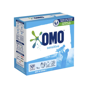 Detergente en Polvo para Ropa OMO Ecológico con Fragancia Natural, Hidratante y Abrillantador, Elimina Manchas al 80% de los Ingredientes - Product Image 5