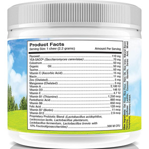 Geavanceerde Formule 15 1 Multivitamine Probiotica Kauwt Lijnzaadolie Foliumzuur Spijsvertering Heupgewricht Katten Honden Vissen Vee - Product Image 3