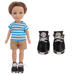 Zapatos de Muñeca de 18 Pulgadas Estilo Verano Americano con Margarita, Modelo de Mini Juguete de Regalo - Product Image 6