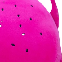 Meilleures ventes Adorable Oreiller Dragon Fruit Premium Super Doux Rouge en Peluche Jouet en Peluche Amusant en Coton Lavable Remplissage PP ODM