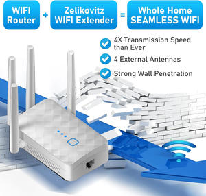 Répéteur <span class=keywords><strong>WiFi</strong></span> BBL EU WPS 1200 Mbps, amplificateur de signal, double bande 2,4 G 5 G, extension de portée avec couverture de 500 à 1000 m², modèle M-97BW-EU - Product Image 5