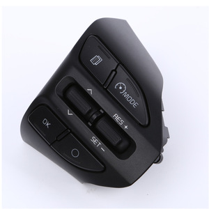   Interruptor de botón del volante, control de crucero para K2 Forte 2017-2019, ABS negro, nuevo - Product Image 3