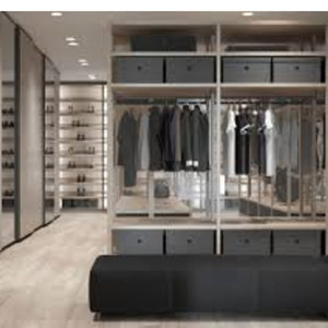 CBMMart Offre Spéciale armoire à vêtements meubles en <span class=keywords><strong>bois</strong></span> panneaux de particules armoire meubles de chambre à coucher promenade dans le <span class=keywords><strong>placard</strong></span> disposition - Product Image 1