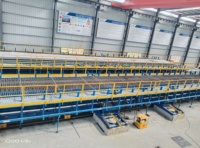 Ligne de production de coffrage mural en acier Waco Smart Beam pour la construction de cours – Réutilisable et haute résistance