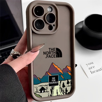 Tout Nouveau Étui Créatif 15 Pro Max pour iPhone, Housse Tendance 13 Pro pour Mobile Apple en TPU avec Support Téléphone Inclus
