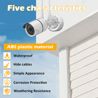 Boîte de jonction pour caméra de sécurité compatible avec presque tous les accessoires de surveillance