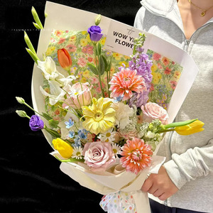 Rape flower snow pear <b>paper</b> flower packaging lining <b>paper</b> snow pear <b>paper</b> gift <b>wrapping</b> <b>paper</b> - Product Image 2