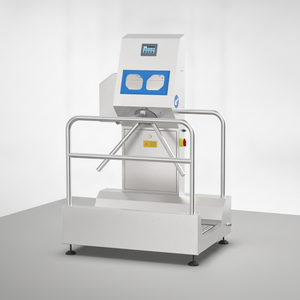 Solution d'hygiène automatique pour l'industrie alimentaire avec évier de lavage des mains, nettoyeur de chaussures, lave-bottes et <span class=keywords><strong>tourniquet</strong></span> - Product Image 2