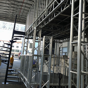 TUV attività in alluminio per esposizione esterna con sistema di luce a traliccio Display Stage Club DJ illuminazione stazione Totem alluminio Trus - Product Image 6