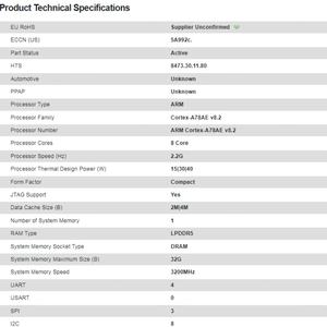 Módulo Jetson AGX Orin de 32 GB SOM con hasta 200 TOPS de Rendimiento de IA 900-13701-0040-000 - Product Image 3