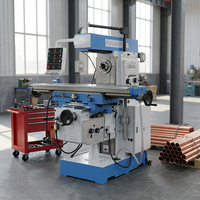 UM1460 Schwerlast-Horizontalfräsmaschine Automatische Zuführung Industriequalität Metall Hochwertig Multifunktional 220V/380V