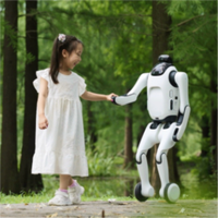 Robot humanoïde transformable pour l'éducation, le divertissement, le compagnonnage et la photographie mobile T1