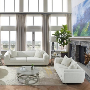 Sofa PHÒNG KHÁCH <span class=keywords><strong>Boston</strong></span> Màu Kem Kiểu Mẫu Mới Thiết Kế Mới Chất Lượng Cao Hiện Đại - Product Image 5