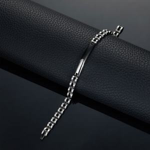 Custom <b>Men</b> Bracelet Luxury Non Tarnish 14k 18k Gold Plated 316l Stainless Steel Bracelet <b>for</b> <b>Men</b> - Product Image 4