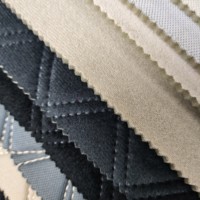 Tissu de velours 100% polyester pour toit de voiture pour tissu de sièges de bus