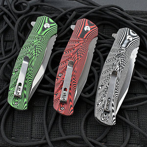 Couteau pliant BK EDC, couteau de poche, haute dureté, auto-défense, portable, multifonctionnel, survie en plein air, maison, camping, fruits - Product Image 4