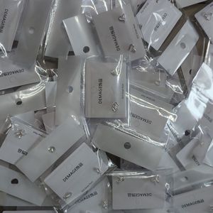 2026 HOTSALE fashion 925 silver plated stu earrings 50 pairs of jewelry earring as low as $0.15 on average individual package - Product Image 3
