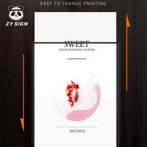 Enseigne lumineuse murale en acrylique avec éclairage néon pour voiture, maison, parc - Publicité personnalisée - Product Image 1