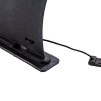 Aileron arrière pour planche de surf gonflable SUP, grande aileron coulissante à insertion marine, détachable, pour plongeur et nageur