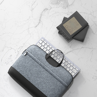 Keyboard Ajaib YESIDO Mini Desain 2.4G dan BT Nirkabel untuk Laptop Komputer Tablet