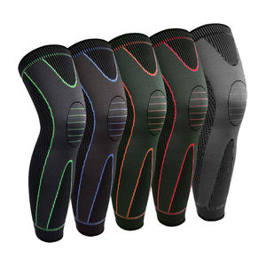 Protector de rodilla de alta elasticidad profesional para <span class=keywords><strong>Amazon</strong></span>, gran oferta, protección óptima para actividades deportivas al aire libre, <span class=keywords><strong>calentadores</strong></span> de <span class=keywords><strong>piernas</strong></span> - Product Image 6