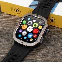 Reloj Inteligente C30Pro con Monitor de Ritmo Cardíaco, Resistente al Agua, Pantalla Táctil Completa, Llamadas, Sueño, Fitness, Deportes, para Hombre